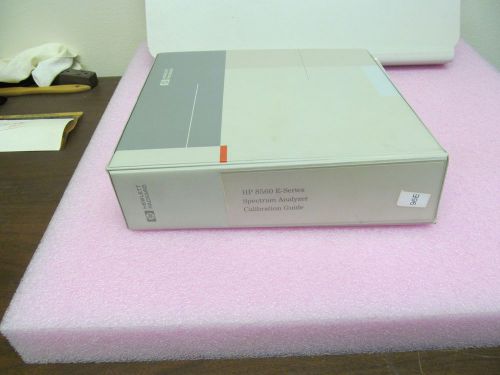 Agilent hp 8560 e-series spectrum analyzer calibration  manual, 08560-90109 for sale