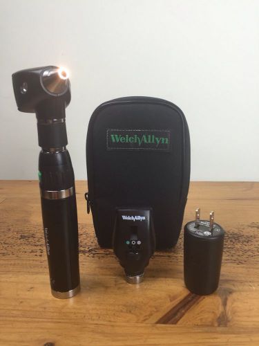 Welch Allyn 3.5v Lithium Diagnostic Set Ophthalmoscope  Otoscope  71900 Handle