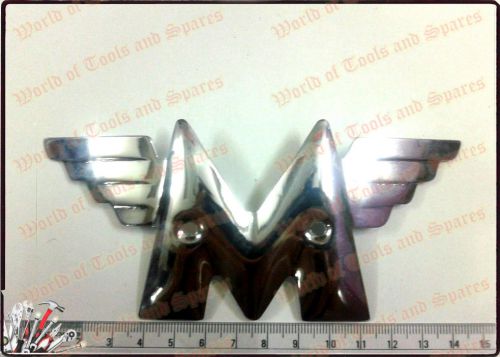 MATCHLESS GAS FUEL TANK BADGE EMBLEM SET FLYING &#034;M&#034; WING G3 G80 G9 G12 CLUBMAN