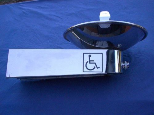 HAWS WALL MOUNT DRINKING FOUNTAIN,STAINLESS STEEL