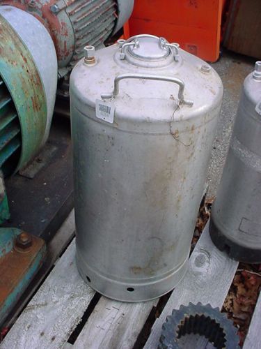 8 Gallon 316 Stainless Steel Pressure Tank Alloy Products 130 psi