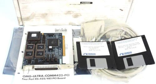 NIB OMEGA OMG-ULTRA-COMM422-PCI AUTOMATIC FOUR POINT PCI RS-422/485 INTERFACE