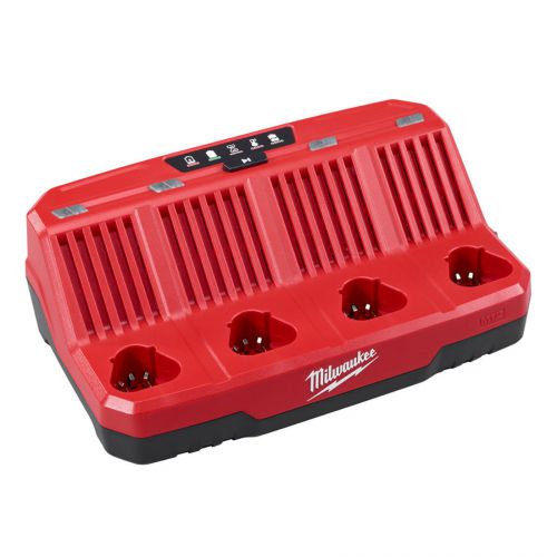 Milwaukee m12 4-bay sequential charger for sale