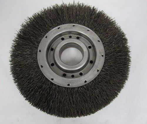 Osborn master wheel o.d.: 10 in. i.d.: 2&#034; crimped grinding wire brush for sale