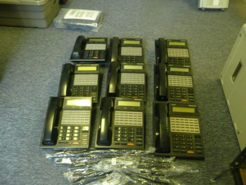 LOT OF 9 PANASONIC KX-7230 SETS IN BLACK