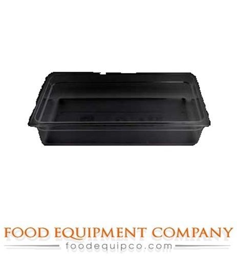 Cambro 14CW110 Camwear® Food Pan plastic full-size 4&#034;D black  - Case of 6