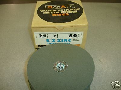 Standard Abrasives E-Z Zirc Quick Change 7&#034; 80 grit $59 531295
