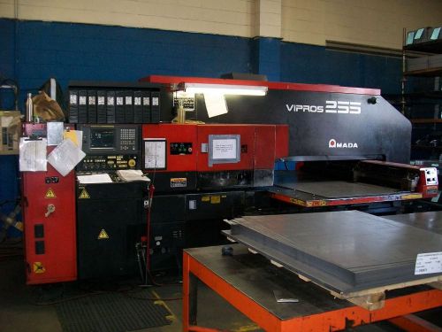 22 ton amada vipros 255 cnc turret punch for sale