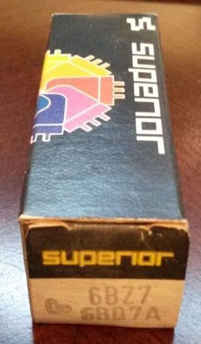 New Vintage 6BZ7/6BQ7A Tubes by Superior Electronics