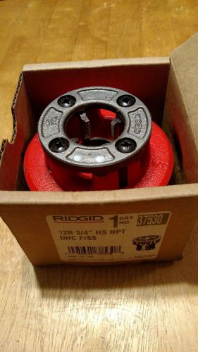 Ridgid 3/4&#034; 37530 die head pipe threader brand new