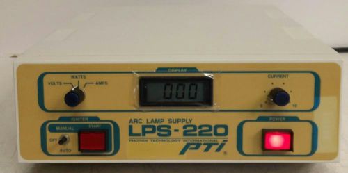 Pti photon technology international lps-220 150w arc lamp power supply for sale