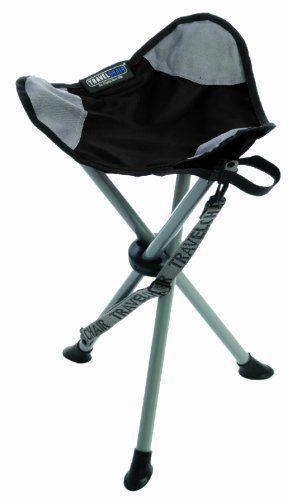 Travelchair folding stools slacker chair folding tripod camp stool black new for sale