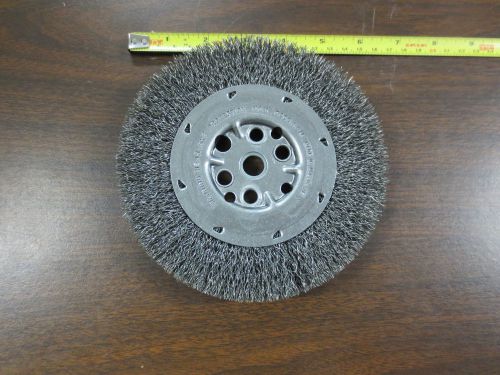 Anderson brush - 066-01544 - medium face crimped wire wheel for sale
