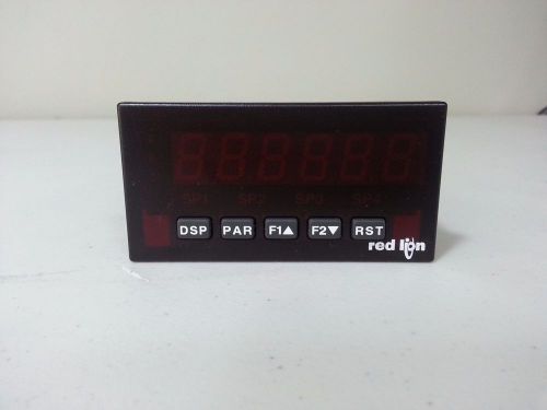 Red Lion PAXR0010 Digital Input Panel Meter 1/8 DIN