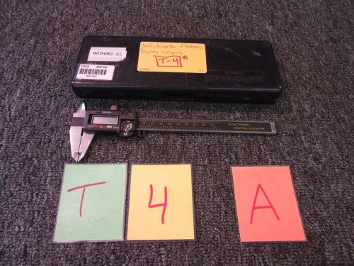 WHITWORTH ELECTRONIC DIGITAL CALIPERS 1.55V TOOL 0-150MM 0-6&#034; SHOP MILITARY USED