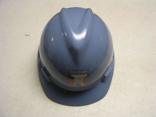 MSA V-Gard Hard Hat Hoover Dam Tour Emblem Size Medium Adjustable