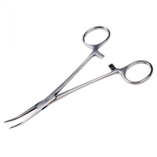 6.3inch Splinter Forceps Curved Tweezers Stainless Steel Mosquito Hemostat Tool