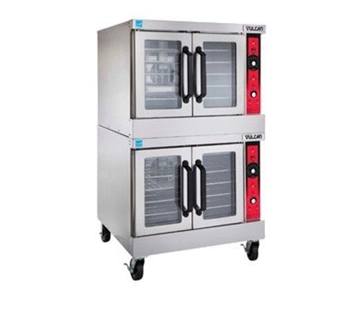 Vulcan sg44 convection oven gas 2-deck (4) 30,000 btu burners for sale