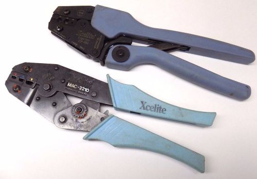 2 xcelite crimping tools crimper mac2210  ecp-000 for sale