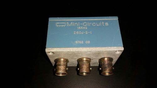 Mini Circuits ZSCJ-2-1 Power Splitter/Combiner 1-200Mhz, BNC, Three Available