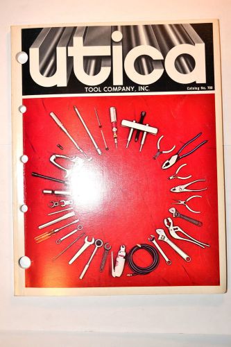 Utica tool company catalog no.700 #rr363 pliers socket wrench torque chests for sale