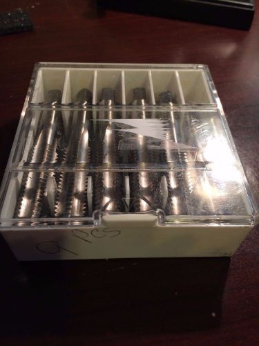 TOTAL 11  HERTEL HAND TAPS  (9) NEW (2) USED?   $6/TAP   1/2-13  4 FLUTE NC GH3