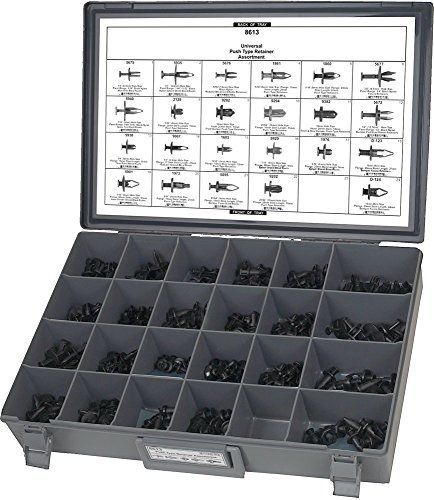 Disco automotive 8613 universal push type retainer assortment for sale