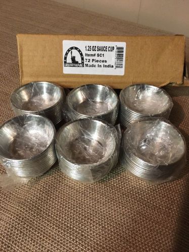 Set Of 72 Libertyware Stainless Steel 1.25 Oz Sauce Cup Item# SC1
