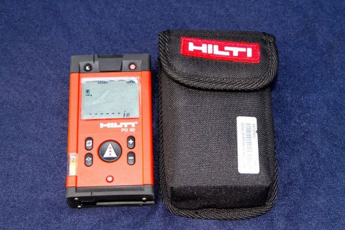HILTI PD 30 LASER RANGE METER WITH PADDED CASE