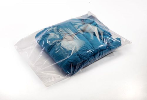 Laddawn 2353, 1000  Lay Flat Poly Plastic Clear Bags, 11 x 16, 1 mil