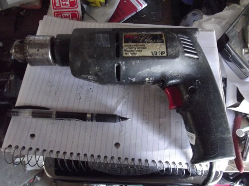 SKIL CLASSIC 1/2&#034; Corded Drill VSR Variable Speed  6345 WELL USED BUT WORKS