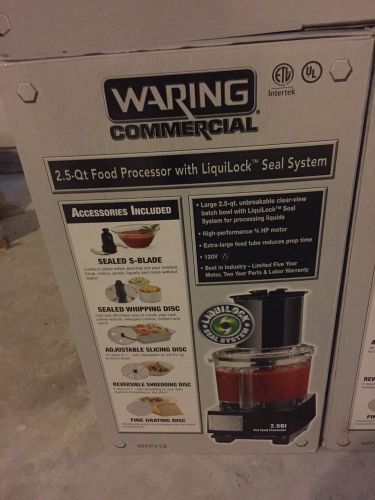 Waring commercial 2.5 qt Food Processor