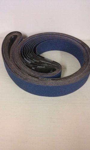 NORTON BLUEFIRE R888P Y-WT 36 GRIT 3&#039;&#039;X 132&#039;&#039; SANDING BELT 10 PACK