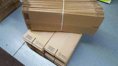 25 4x4x18 Cardboard Packing Mailing Tall Long Shipping Corrugated Box Cartons
