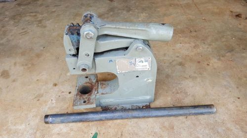 WA Whitney Punch No 91  Bench Mount Punch