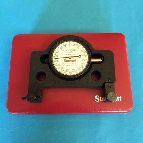 Starrett saw tension gage model 682emz - new for sale