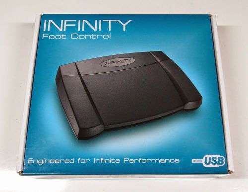 Infinity Foot Control-USB IN-USB-2  New in Box