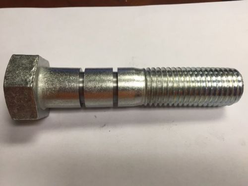 Paratill bolt  1-1/8-7 x 5-1/2 hex grooved shear bolt zinc for sale