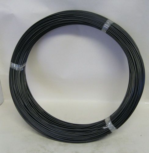Lot of 5 abs plastic thermal welding rod 5/32&#034; diameter black 5 pound coils (k4) for sale