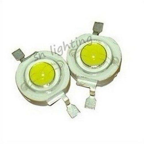 10PCS 1W High Power Warm White LED Light Emitter 3000-3300K led beads