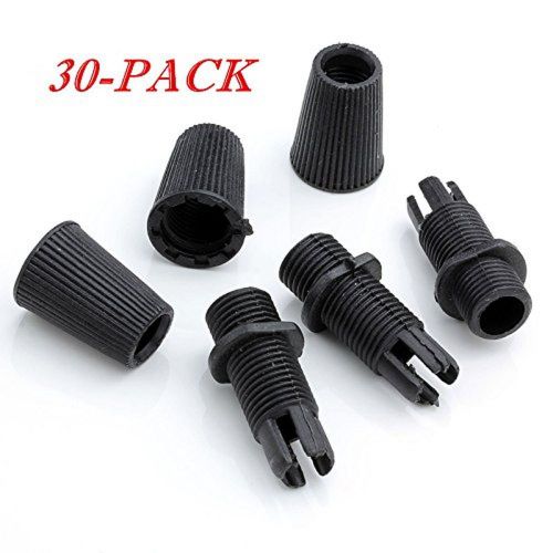 Efine Pack of 30 Strain Reliefs Cable Gland Connectors Cord Grips for Wiring ...
