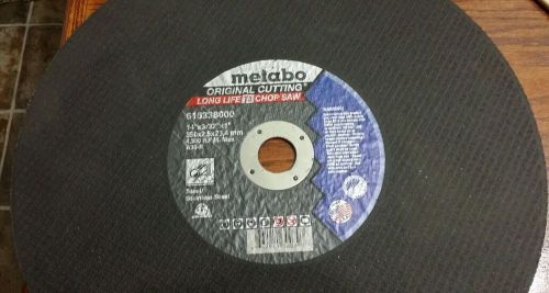 Metabo Abrasives Cutting Wheel 14&#034;X 3/32&#034; ... 9 PCS