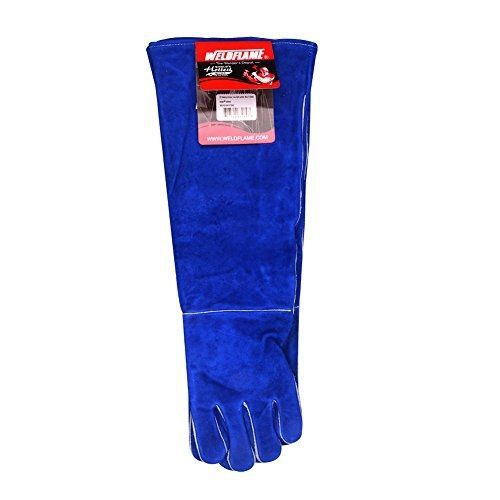 Weldflame weldflame 23&#034; fire-resistant welding gloves w/kevlar stitching for sale