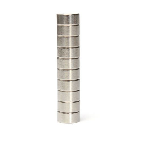 10Pcs N50 10x5mm Strong Round Cylinder Magnet Rare Earth Neodymium Magnet