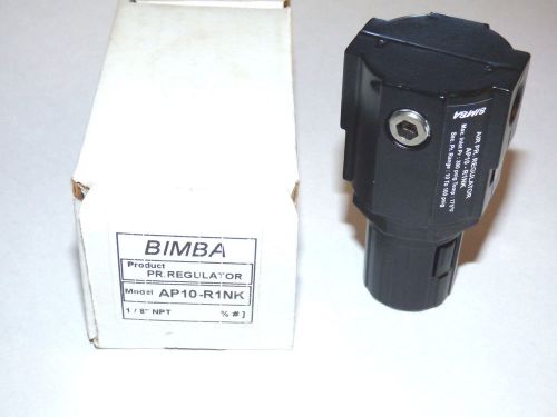New bimba ap10-r1nk air pressure regulator 300psig range 10-100 psig for sale