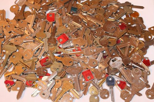 Large Lot Misc Key Blanks 3+ lbs HOUSE COMMERCIAL CAR NEW OLD UNCUT Lock