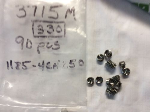 1/4-20 X 1D (.250&#034;) Stainless Free Running Heli-Coil Inserts, 1185-4CN250