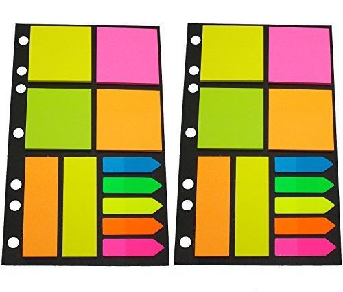 Dexi sticky notes assorted shapes 25 per pad x 11 (pack of 2) arrows, squares for sale