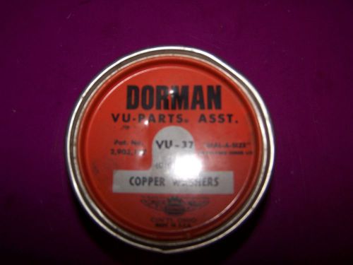 Vintage copper washer set Dorman Dial a Size