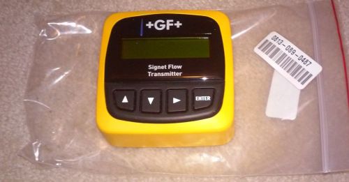 George fisher signet gf 385501 field mount flow transmitter for sale